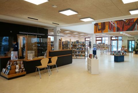 Die neu eröffnete Stadtteilbibliothek in Vegesack