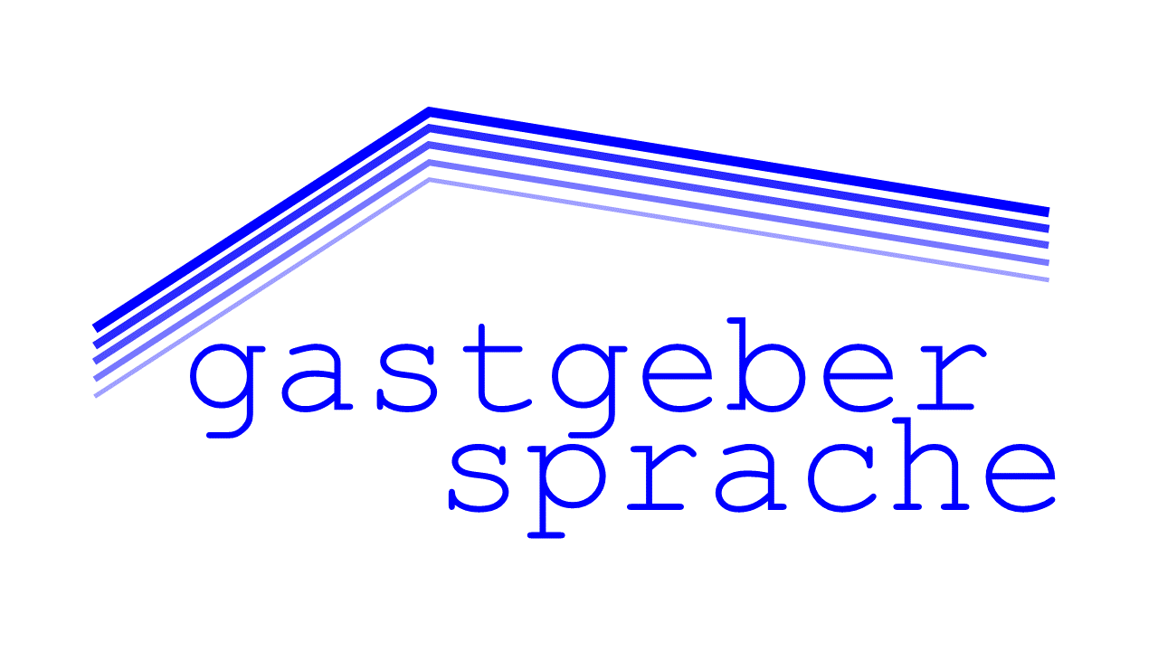 Logo des Festivals "Gastgeber Sprache"